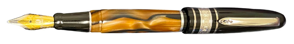 Marlen Class Brown Marble Fountain Pen 